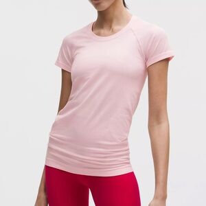 Lululemon Swiftly Tech Short Sleeve in Lavender